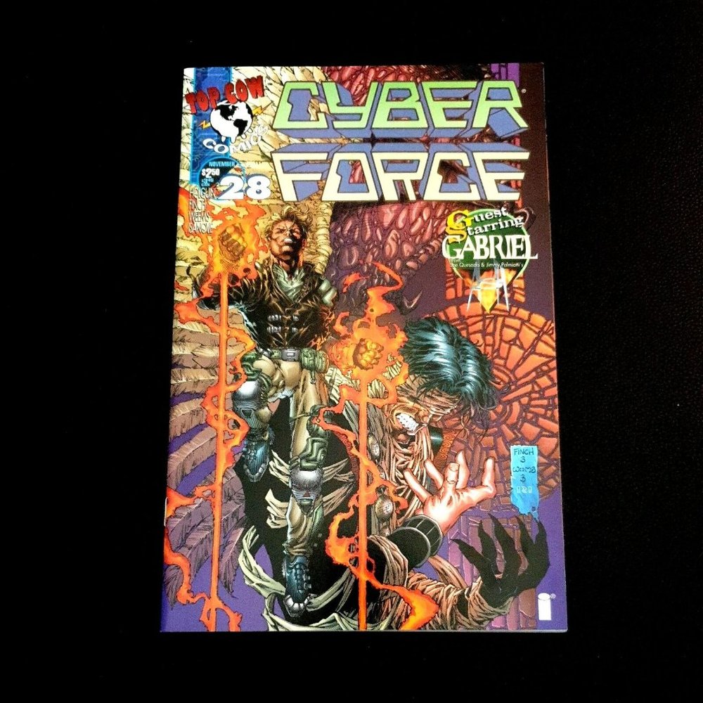 Image Comics Cyber Force 28 Nov 1996 Book Collector Weems Holguin Finch